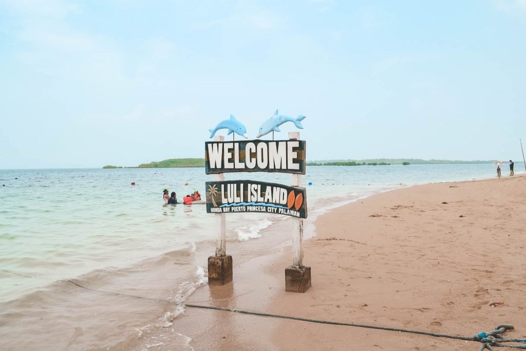 Luli Island Sign Palawan