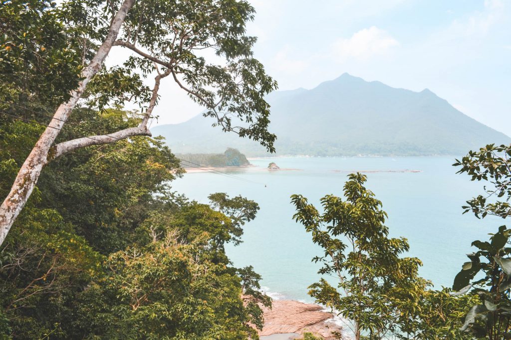 View from Palawan Zipline