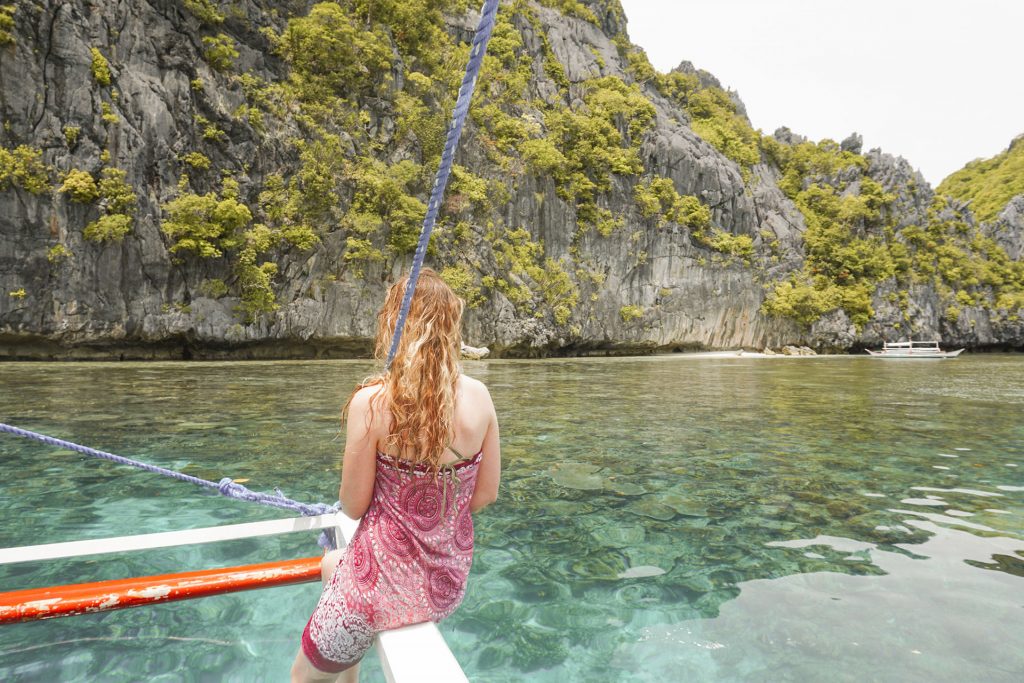 Stop of El Nido Island Hopping