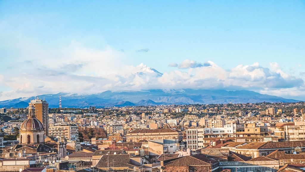 View of Mount Etna