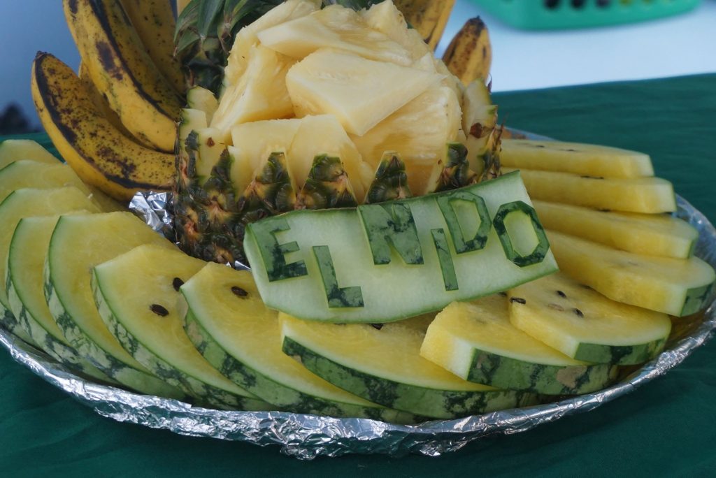 Fruit Platter with El Nido carved melon