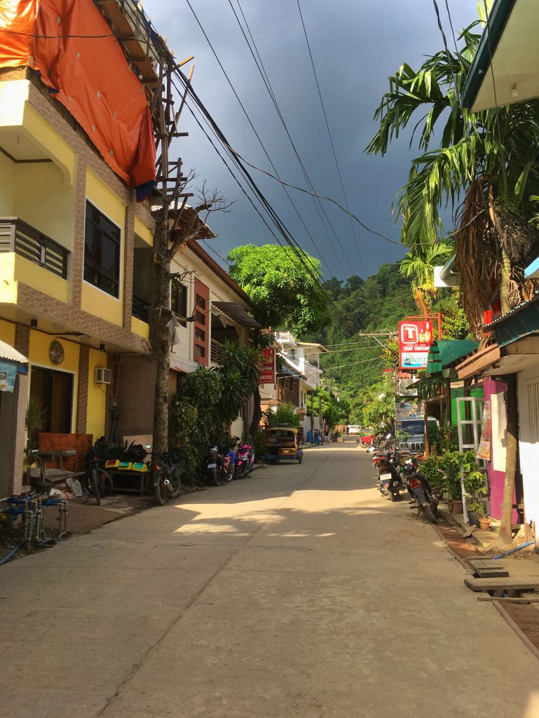 Streets of El Nido Town