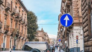 Streets of Catania Sicily