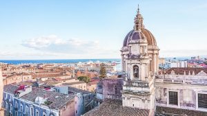 View over Catania Sicily