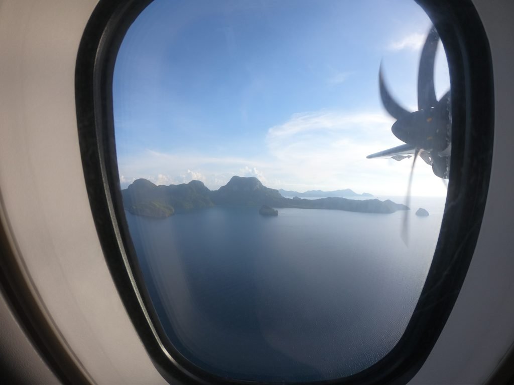 Flying AirSWIFT to El Nido