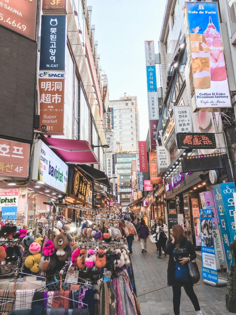 Myeongdong Shopping Area