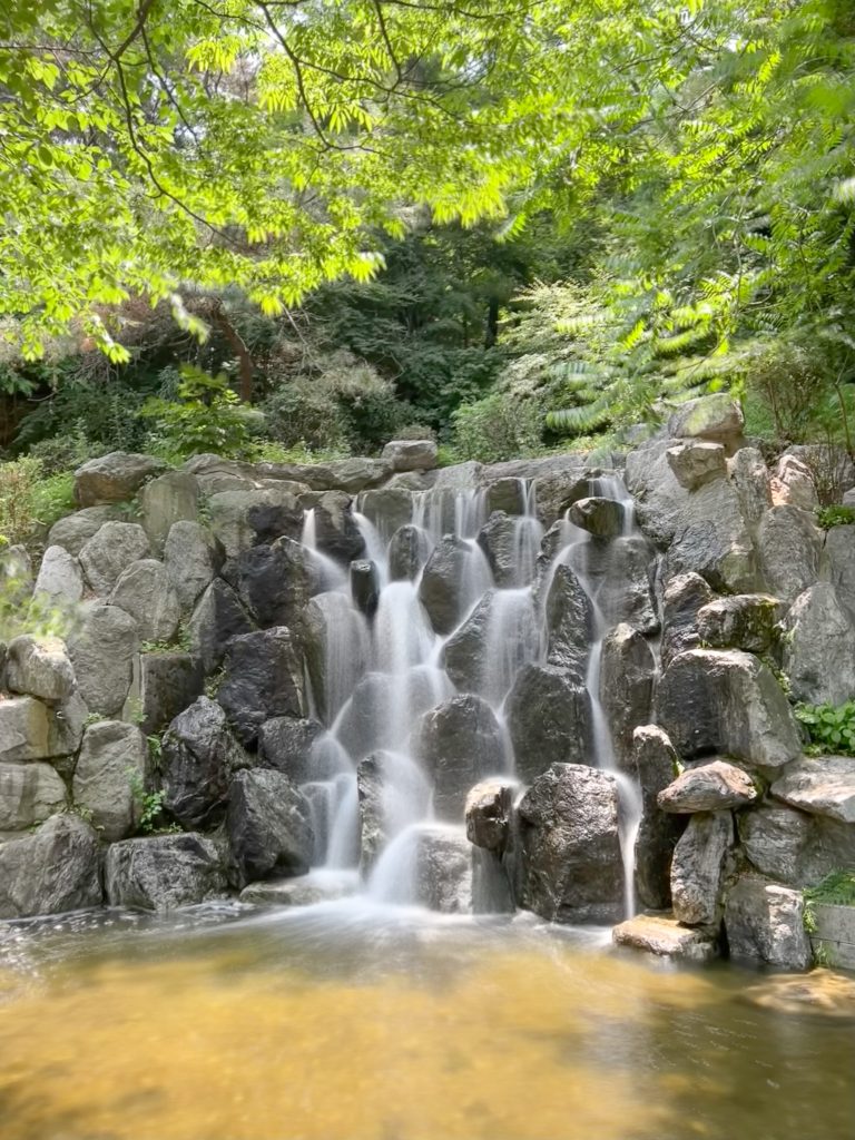 Waterfall at Wolmi Island Incheon