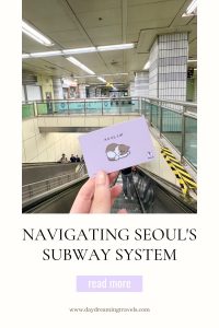 Pinterest Pin Navigating Seouls Subway System