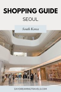Shopping Guide Seoul Pinterest Pin