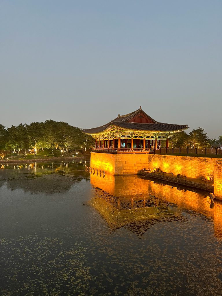 Donggung Palace Gyeongju at night