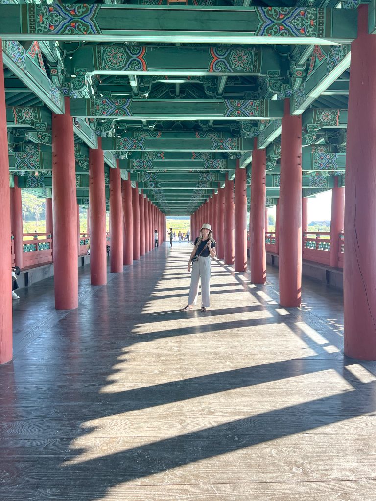 Girl on Woljeonggyo Bridge