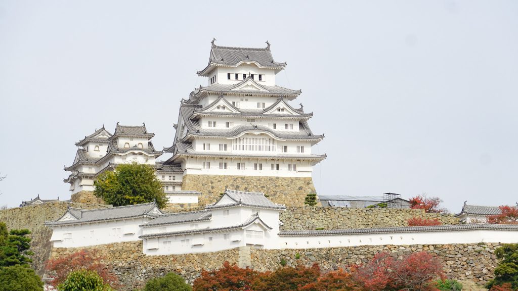 View of Himeji Castle Japan