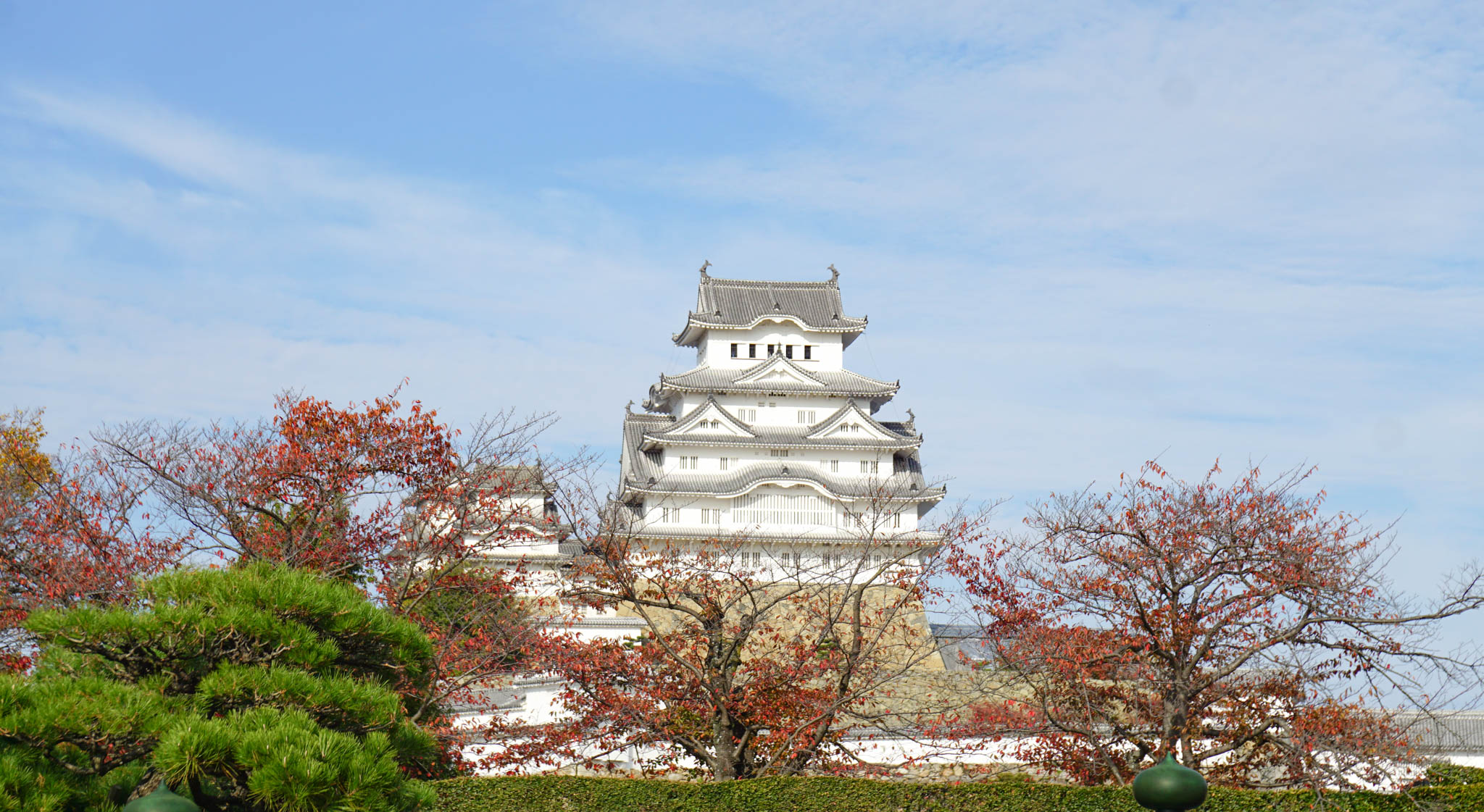 Himeji Castle from afar