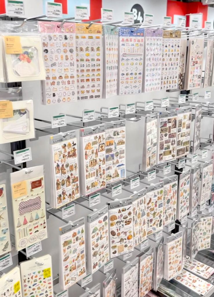 Stickers store Japan