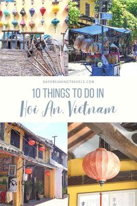 things to do in Hoi An Pinterest Pin