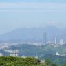 Taipei skyline from Maokong Mountain